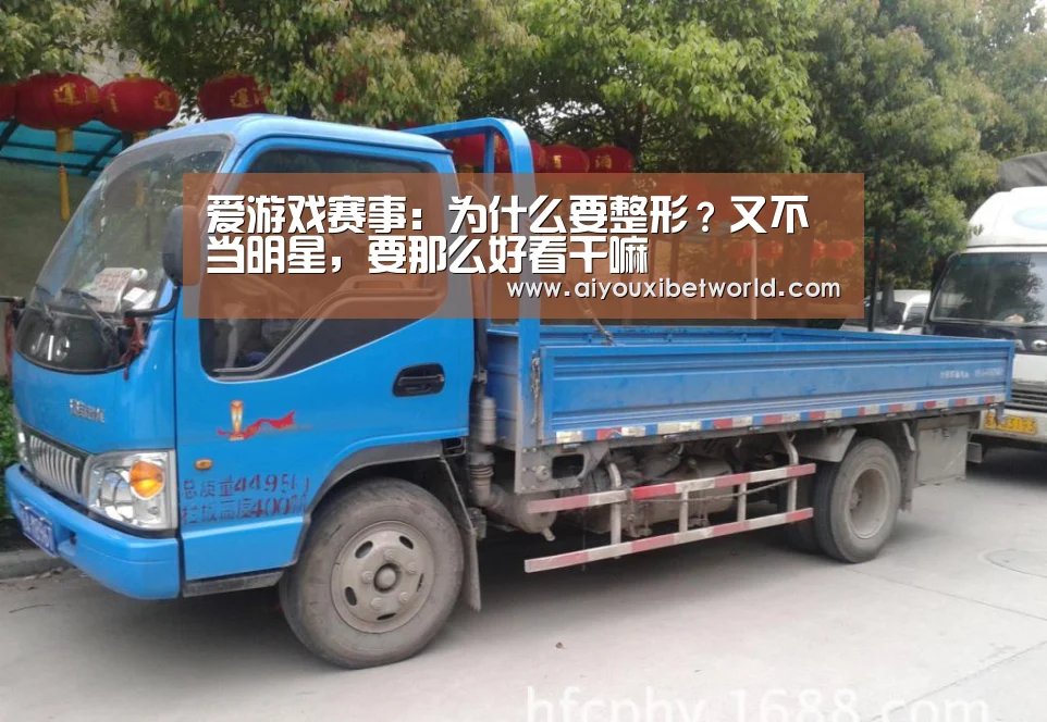 爱游戏赛事:为什么要整形?又不当明星,要那么好看干嘛(图2) 爱游戏赛事
